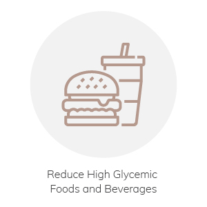 Reduce High Glycemic Foods & Beverages