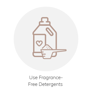 Use Fragrance-Free Detergents