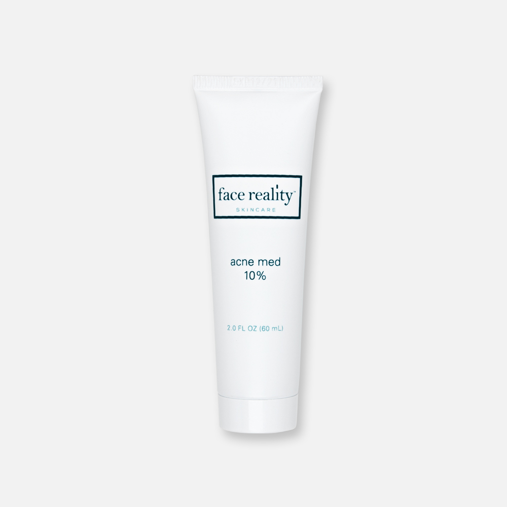 Face Reality Acne Med 10% in a 2 oz tube.