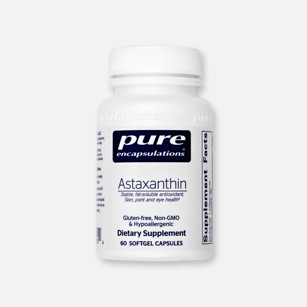 Pure Encapsulations Astaxanthin 60ct Bottle